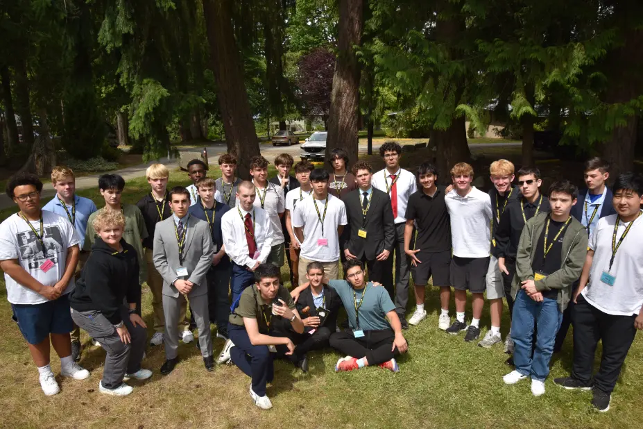 Representatives of Mock Washington Government